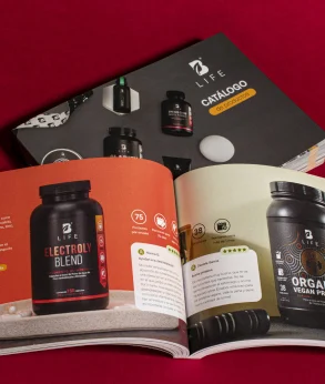 Catálogos y brochures